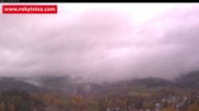 Archived webcam image showing Rokytnice, Valley Huťský potok on 26 Oct 2026 at 06:38