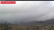 Archived webcam image showing Rokytnice, Valley Huťský potok on 26 Oct 2026 at 08:38