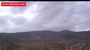 Archived webcam image showing Rokytnice, Valley Huťský potok on 26 Oct 2026 at 16:38