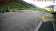 Archiviertes Webcam Bild: Andermatt: Parkplatz Gemsstockbahn am 28.05.2026 um 06:49 Uhr