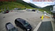 Archived webcam image showing Andermatt – Parking area Gemsstock Ropeway on 17 Jun 2026 at 10:42