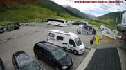 Archived webcam image showing Andermatt – Parking area Gemsstock Ropeway on 17 Jun 2026 at 12:42