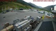 Archiviertes Webcam Bild: Andermatt: Parkplatz Gemsstockbahn am 12.07.2026 um 20:09 Uhr