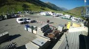 Archived webcam image showing Andermatt – Parking area Gemsstock Ropeway on 30 Jul 2026 at 08:10