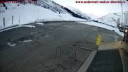 Archiviertes Webcam Bild: Andermatt: Parkplatz Gemsstockbahn am 26 Feb 2026 um 07:56 Uhr