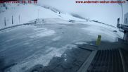 Archived webcam image showing Andermatt – Parking area Gemsstock Ropeway on 16 Mar 2026 at 06:32