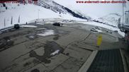 Archived webcam image showing Andermatt – Parking area Gemsstock Ropeway on 16 Mar 2026 at 16:32