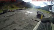 Archiviertes Webcam Bild: Andermatt: Parkplatz Gemsstockbahn am 10.10.2026 um 16:45 Uhr