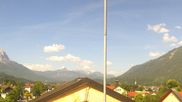 Archived webcam image showing View Garmisch cityhall on 18 Jun 2026 at 10:24