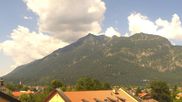 Archived webcam image showing View Garmisch cityhall on 12 Jul 2026 at 12:11