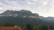 Archived webcam image showing View Garmisch cityhall on 2 Aug 2026 at 07:06
