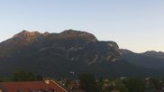 Archived webcam image showing View Garmisch cityhall on 11 Aug 2026 at 06:49