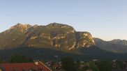 Archived webcam image showing View Garmisch cityhall on 11 Aug 2026 at 07:49