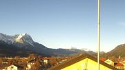 Archiviertes Webcam Bild: Panoramakamera am Rathaus Garmisch am 26 Feb 2026 um 08:11 Uhr