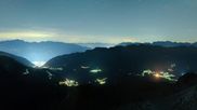 Archiviertes Webcam Bild: Arosa: Weisshorngipfel am 20.09.2026 um 00:59 Uhr