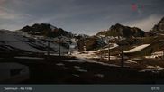 Archived webcam image showing Alp Trida towards Viderjoch on 30 May 2026 at 01:08