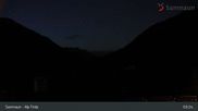 Archived webcam image showing Alp Trida towards Viderjoch on 18 Jun 2026 at 03:04