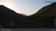 Archiviertes Webcam Bild: Samnaun - Alp Trida am 12.08.2026 um 07:45 Uhr
