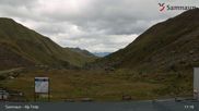 Archived webcam image showing Alp Trida towards Viderjoch on 25 Aug 2026 at 17:45