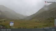 Archived webcam image showing Alp Trida towards Viderjoch on 25 Aug 2026 at 13:45