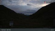 Archived webcam image showing Alp Trida towards Viderjoch on 25 Aug 2026 at 21:45