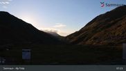 Archived webcam image showing Alp Trida towards Viderjoch on 30 Aug 2026 at 07:51
