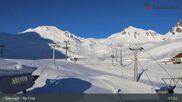 Archived webcam image showing Alp Trida towards Viderjoch on 26 Feb 2026 at 08:41