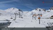 Archived webcam image showing Alp Trida towards Viderjoch on 28 Mar 2026 at 13:45