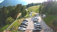 Archiviertes Webcam Bild: Hotel Glocknerhof: Jauken, Berg im Drautal und Kinderspielplatz am 12.07.2026 um 18:37 Uhr