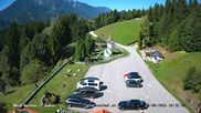 Archiviertes Webcam Bild: Hotel Glocknerhof: Jauken, Berg im Drautal und Kinderspielplatz am 26.08.2026 um 10:05 Uhr