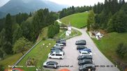 Archiviertes Webcam Bild: Hotel Glocknerhof: Jauken, Berg im Drautal und Kinderspielplatz am 28.08.2026 um 08:19 Uhr