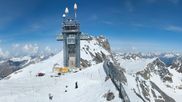 Archived webcam image showing Titlis Top Station, Switzerland on 2 May 2026 at 16:01