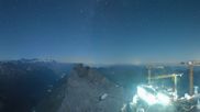 Archived webcam image showing Titlis Top Station, Switzerland on 8 Aug 2026 at 04:26