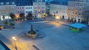 Archiviertes Webcam Bild: Marktplatz Annaberg-Buchholz im Erzgebirge am 28.05.2026 um 04:46 Uhr