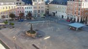 Archiviertes Webcam Bild: Marktplatz Annaberg-Buchholz im Erzgebirge am 28.05.2026 um 06:46 Uhr