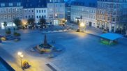 Archiviertes Webcam Bild: Marktplatz Annaberg-Buchholz im Erzgebirge am 12.07.2026 um 04:28 Uhr