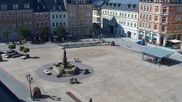 Archiviertes Webcam Bild: Marktplatz Annaberg-Buchholz im Erzgebirge am 12.07.2026 um 16:28 Uhr
