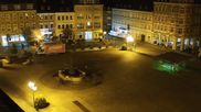 Archived webcam image showing View at the Market Square of Annaberg-Buchholz on 20 Sep 2026 at 04:00