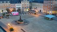 Archived webcam image showing View at the Market Square of Annaberg-Buchholz on 20 Sep 2026 at 06:00