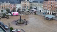 Archived webcam image showing View at the Market Square of Annaberg-Buchholz on 20 Sep 2026 at 16:00