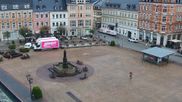 Archived webcam image showing View at the Market Square of Annaberg-Buchholz on 20 Sep 2026 at 18:00