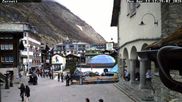 Archived webcam image showing Zermatt - Centre on 13 Apr 2026 at 12:52