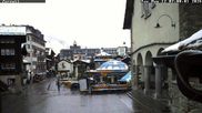 Archived webcam image showing Zermatt - Centre on 12 May 2026 at 07:37