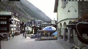 Archiviertes Webcam Bild: Zermatt Kirchplatz am 28.05.2026 um 07:56 Uhr