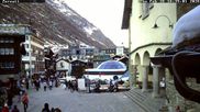 Archiviertes Webcam Bild: Zermatt Kirchplatz am 26 Feb 2026 um 16:25 Uhr