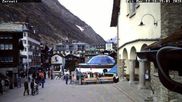 Archiviertes Webcam Bild: Zermatt Kirchplatz am 13.03.2026 um 16:44 Uhr