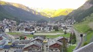 Archiviertes Webcam Bild: Zermatt: Blick über das Dorf von Spiss am 28.05.2026 um 07:56 Uhr