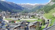 Archiviertes Webcam Bild: Zermatt: Blick über das Dorf von Spiss am 28.05.2026 um 08:56 Uhr