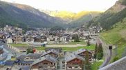 Archiviertes Webcam Bild: Zermatt: Blick über das Dorf von Spiss am 31.05.2026 um 07:16 Uhr