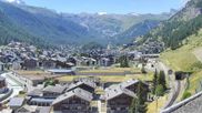 Archiviertes Webcam Bild: Zermatt: Blick über das Dorf von Spiss am 12.07.2026 um 12:39 Uhr